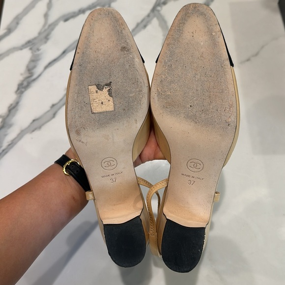 Chanel slingback shoes - Picture 3 of 6